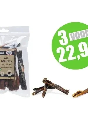 Beeztees Wild Zwijn Huid 200 gr Betaalbaar